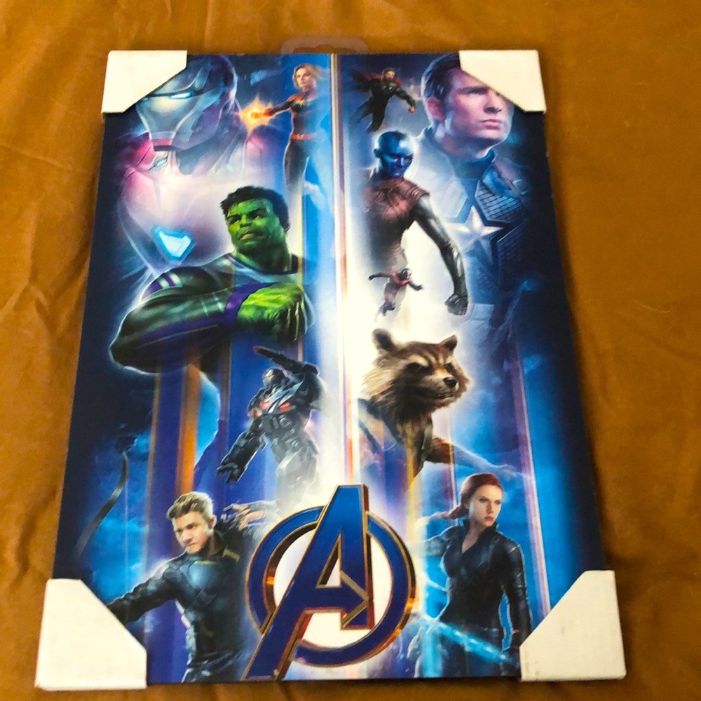 Marvel Avengers wall hanging Picture😊